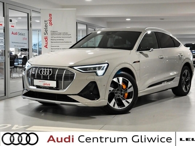 Audi e-tron 55e 408KM, przebieg 1300km gwarancja 2026r,night vision,head-up, Ban