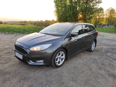 Ford Focus III 2015 Ford Focus 1.6 TDCi/115 KM Salon Polska Zadbany Kombi