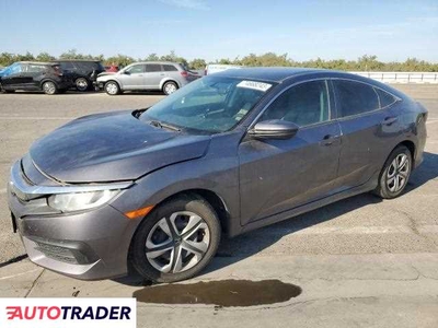 Honda Civic 2.0 benzyna 2018r. (FRESNO)