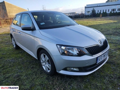 Skoda Fabia 1.0 benzyna 95 KM 2018r. (Komorniki)