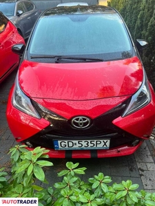 Toyota Aygo 1.0 benzyna 69 KM 2017r. (Warszawa)