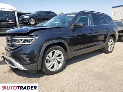 Volkswagen Atlas 3.0 benzyna 2021r. (FRESNO)