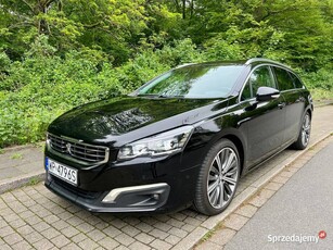 2016 PEUGEOT 508 GT 2.0 181koni, 164tys przebieg, klima, automat, serwis