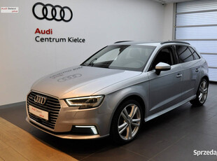 Audi A3 40TFSIe 150/204KM Stronic Sline Virtual Led Nav Tempomat Alu18