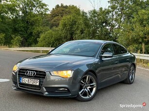 AUDI A5 CAŁE ŻYCIE W JEDNYCH RĘKACH, S-LINE, NAVI, PODGRZEWANE FOTELE