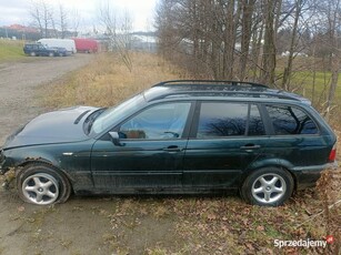 BMW E46 benzyna 2.0 po stłuczce Na chodzie 2002rok