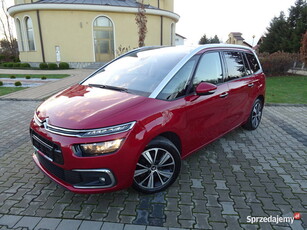 Citroën C4 Grand Picasso Bezwypadkowy Serwisowany 1-Właściciel Navi Kamera