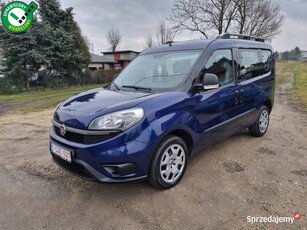 Fiat Doblo 1.4 Benzyna / 1 wł. / Oryginalny przebieg / Klima / 7 miejsc