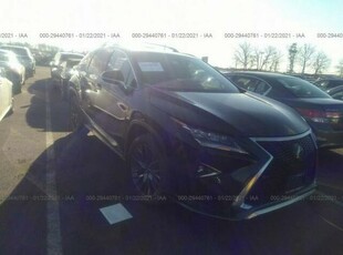 Lexus RX 2018, 3.5L, 4x4, po kradzieży