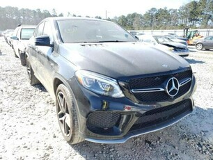 Mercedes GLE 43 AMG 2017, 3.0L, 4x4, od ubezpieczalni