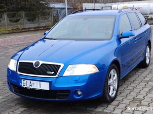 Skoda Octavia RS 2.0 TDI 170KM 2007R Climatronic Półskóry Tempomat PDC HAK