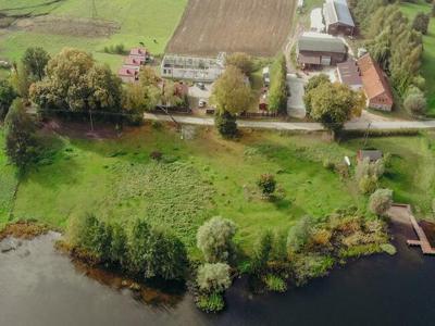 Działka z linią brzegową jeziora Szóstak - Czarnówka