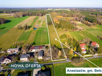 Działka budowlana Anastazów