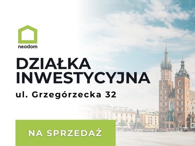 Działka inna Kraków Grzegórzki