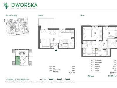 Osiedle Dworska | apartament z ogrodem 11.1