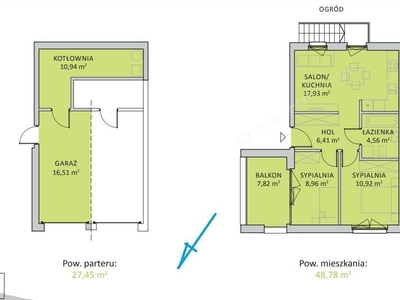 Unikalny apartament z ogrodem w Józefosławiu