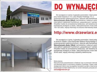 LOKAL sala kawiarnia do wynajęcia w Lipnie k/Toruń