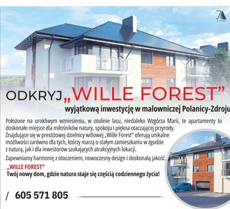 Apartamenty ,,Wille Forest'' Polanica Zdrój