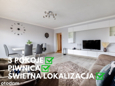 Mieszkanie 3 pokojowe Człuchów | piwnica | centrum