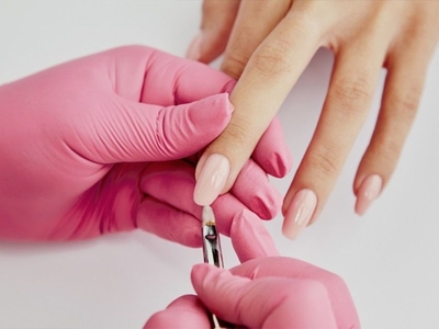 Pomieszczenie do manicure w gabinecie kosmetycznym