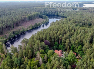 Agroturystyka w lesie nad jeziorem