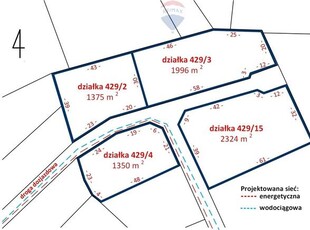 Działka Budowlana 1350 m2 Bieganów gm. Jaktorów