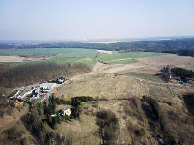 Duża działka budowlana - wydane warunki - 2600 m2