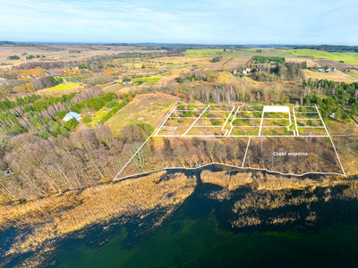 Najpiękniejsze działki nad jeziorem Lubie:)