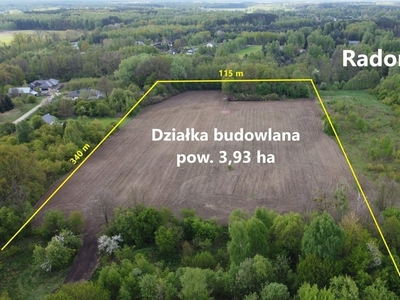 Działka budowlana Radonie