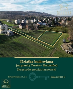 Działka budowlana Skrzyszów