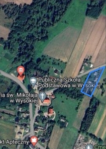 Siedlisko w Wysokiej koło Szydłowca na Południowym Mazowszu