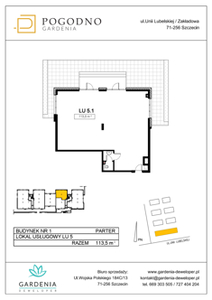 Lokal użytkowy, 113,50 m², oferta nr LU-5