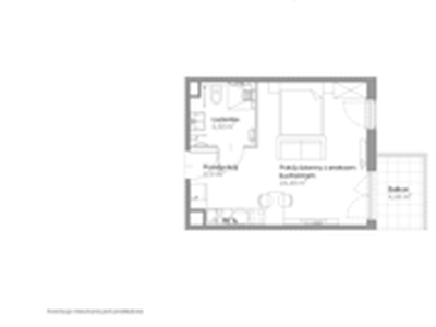 Mieszkanie, 32,99 m², 1 pokój, piętro 3, oferta nr E.102