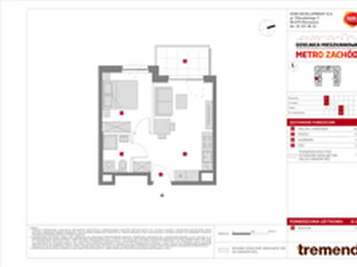 Mieszkanie, 33,55 m², 2 pokoje, piętro 3, oferta nr E/37