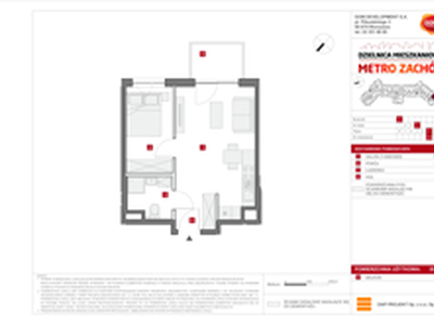 Mieszkanie, 35,86 m², 2 pokoje, piętro 5, oferta nr A/140