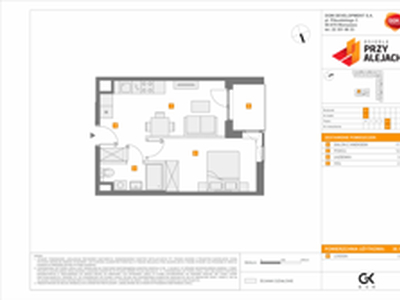 Mieszkanie, 36,12 m², 2 pokoje, piętro 4, oferta nr C/31