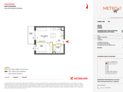 Mieszkanie, 36,21 m², 2 pokoje, piętro 5, oferta nr VIII/56