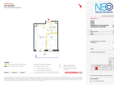 Mieszkanie, 36,61 m², 2 pokoje, piętro 4, oferta nr I/21