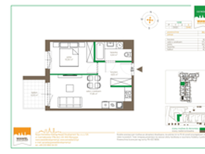 Mieszkanie, 36,85 m², 2 pokoje, piętro 3, oferta nr 123 D/D-48