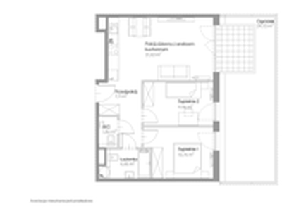 Mieszkanie, 55,63 m², 3 pokoje, parter, oferta nr E.315
