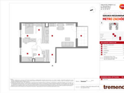 Mieszkanie, 65,25 m², 3 pokoje, piętro 4, oferta nr E/72