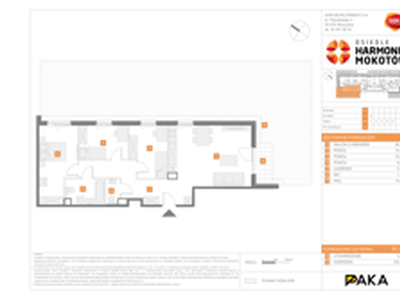 Mieszkanie, 81,19 m², 4 pokoje, parter, oferta nr F/1