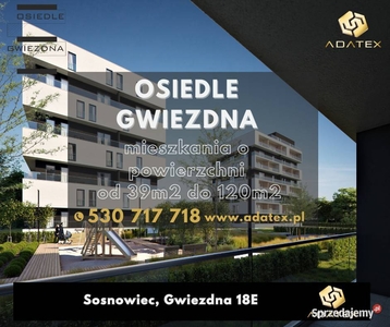 Sosnowiec Gwiezdna | nowe mieszkanie 2-pok. | B5