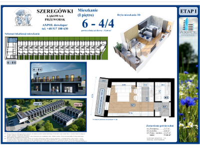 Nowe mieszkanie ul. Łąkowa 6