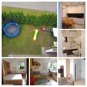 2 pokoje+salon, balkon i ogródek 80m, klimatyzacja