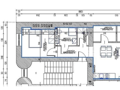 46,5 m2 - 2 pokoje - stan deweloperski w kamienicy