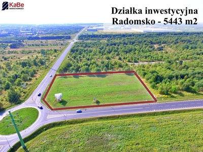 Działka przemysłowa Radomsko