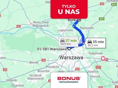 Działka usługowa Borki, ul. Teresińska