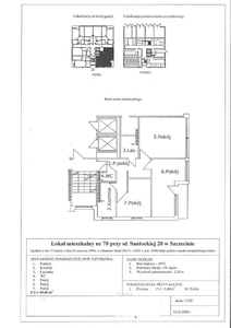 Mieszkanie Szczecin Świerczewo, ul. Santocka 20/70