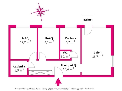 Mieszkanie w bardzo dobrej lokalizacji